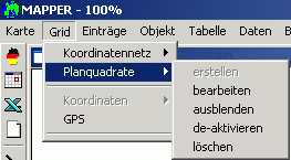 Grafik7: Planquadrate bearbeiten